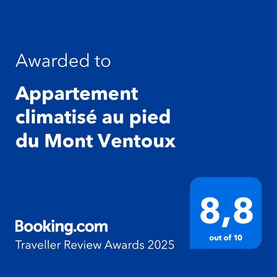 Appartement Climatise Au Pied Du Mont Ventoux Malemort-du-Comtat Eksteriør bilde